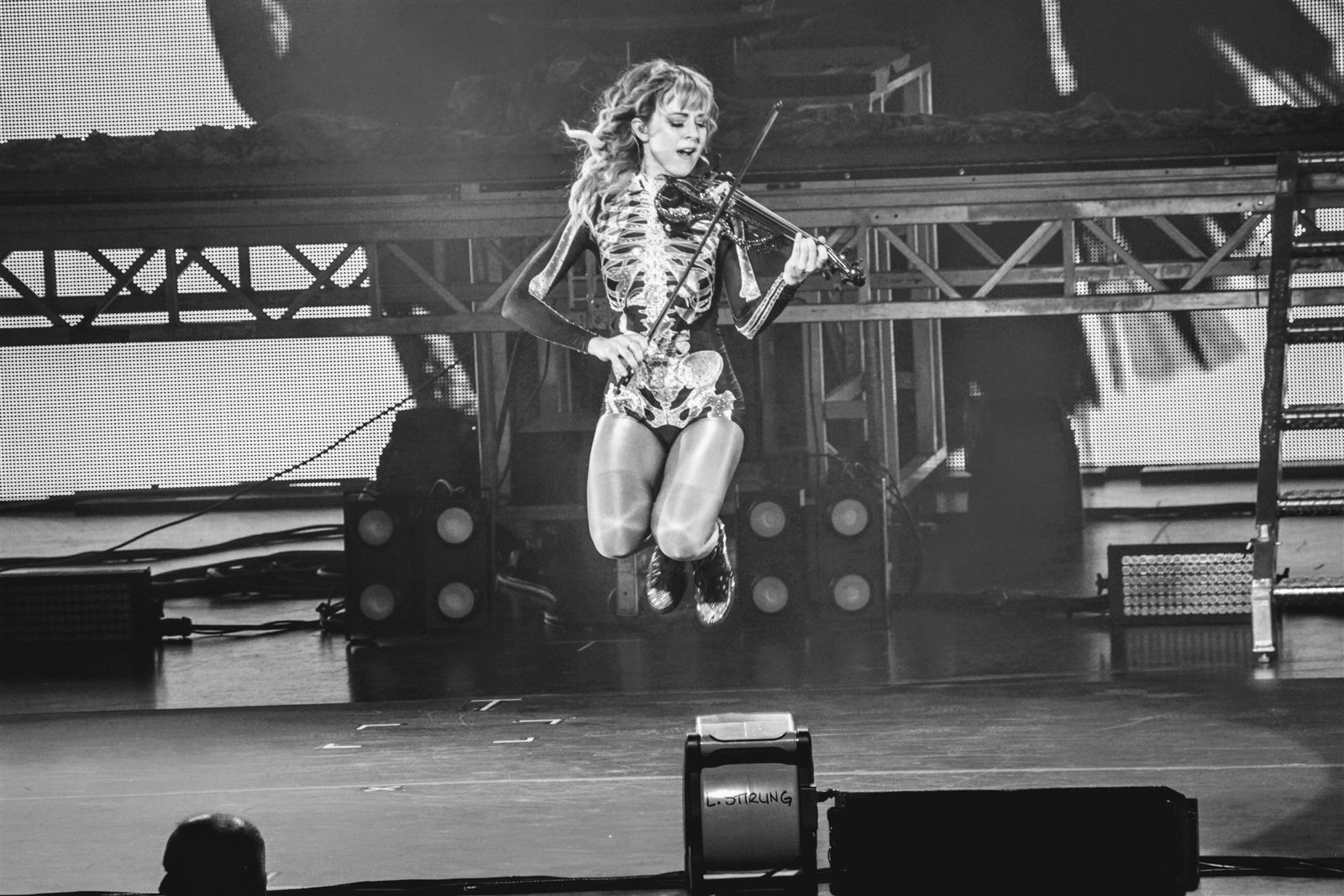 Smiles at Lindsey Stirling at Artpark